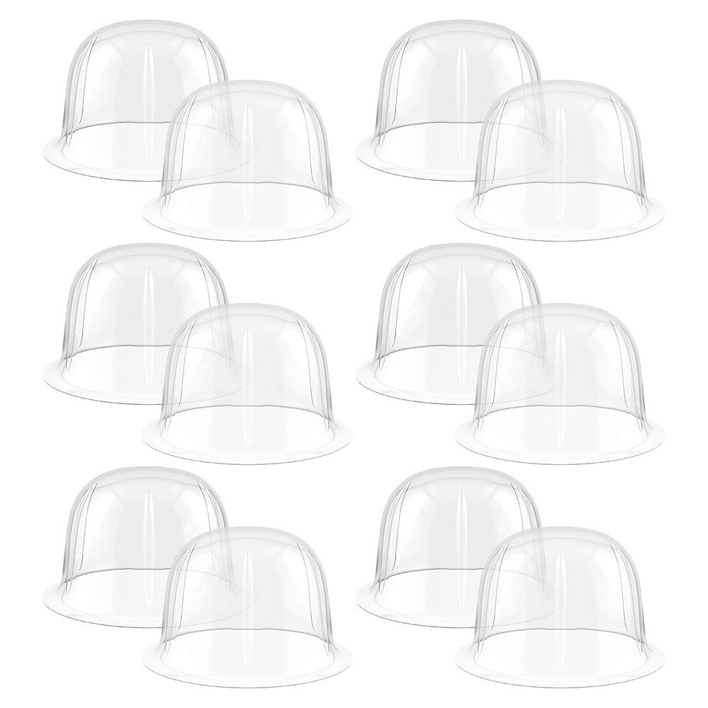 12Pcs Dome Hat Rack Clear Plas - Plastic Dome Clear review and price