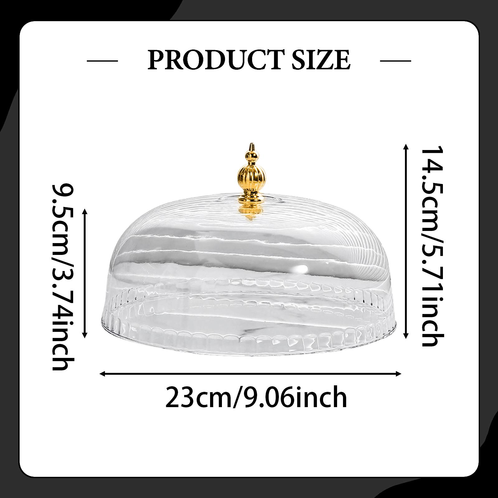 Pastry Display Dome Cover Clea - Plastic Dome Clear review and price