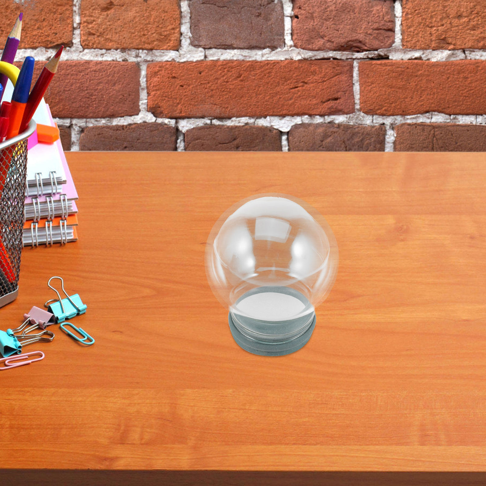 2Pcs Clear Glass Snow Globes T - Plastic Dome Clear review and price